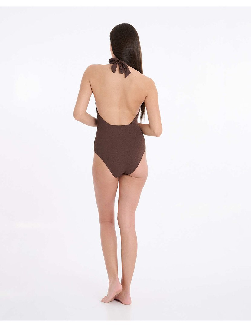 Fato de Banho Castanho