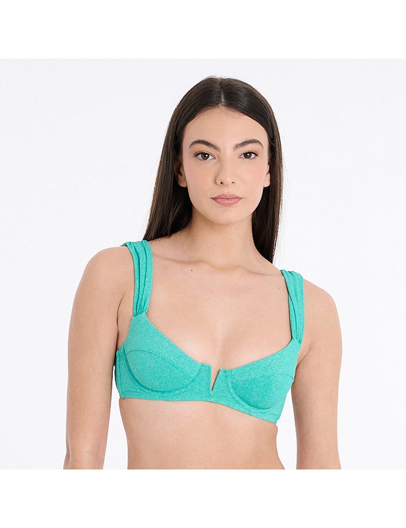 Soutien Biquíni Balconette Verde