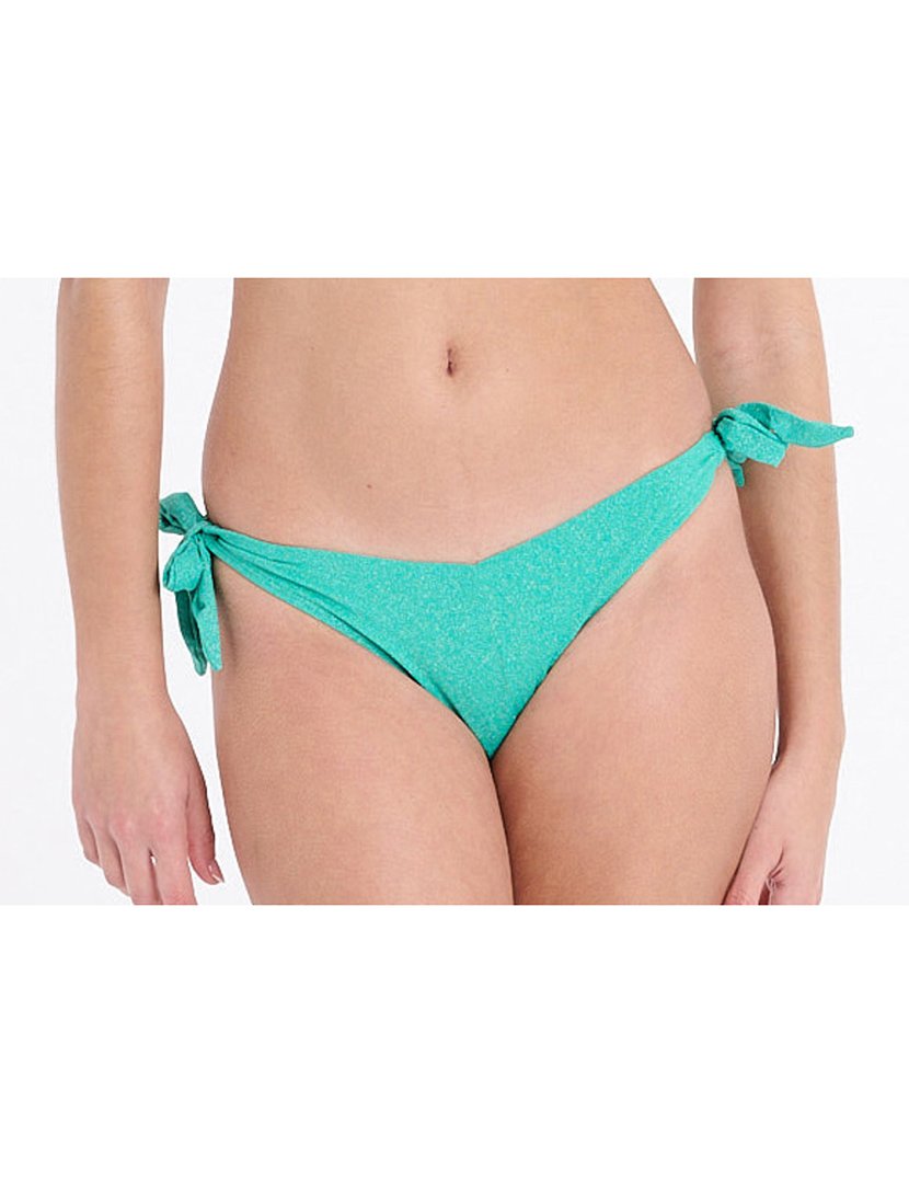 Cuecas Biquíni com Laços Capri Verde