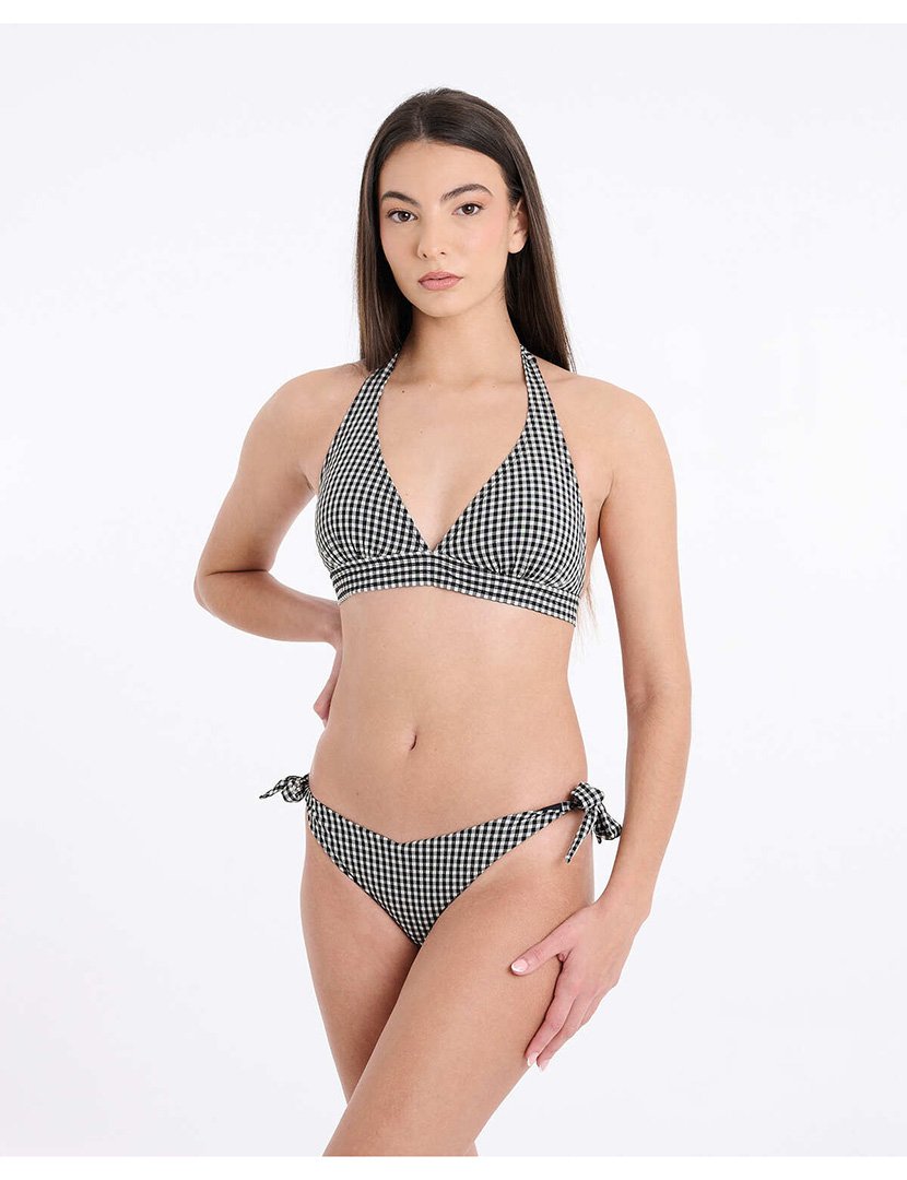 Cuecas Biquíni com Laços Milos Preto