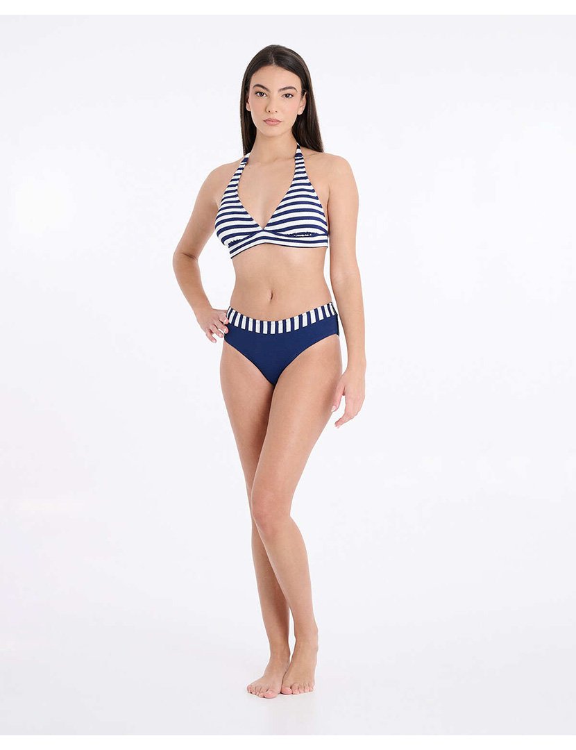 Soutien Biquíni Halter Azul