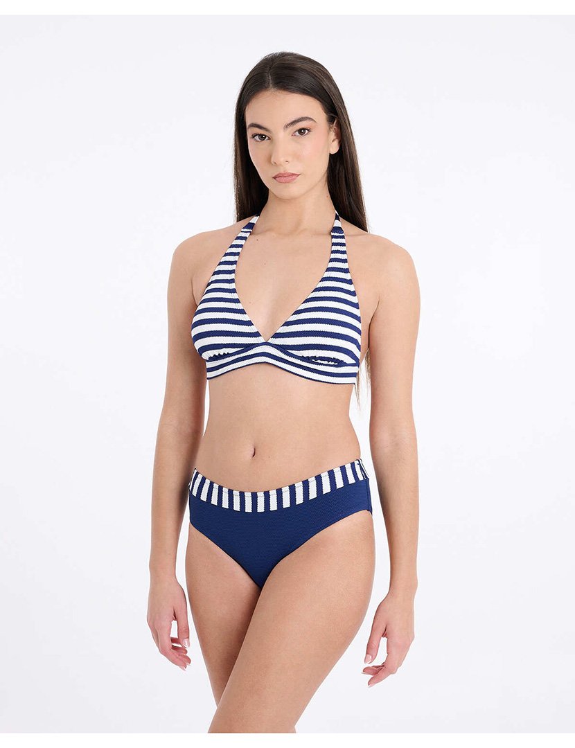 Soutien Biquíni Halter Azul