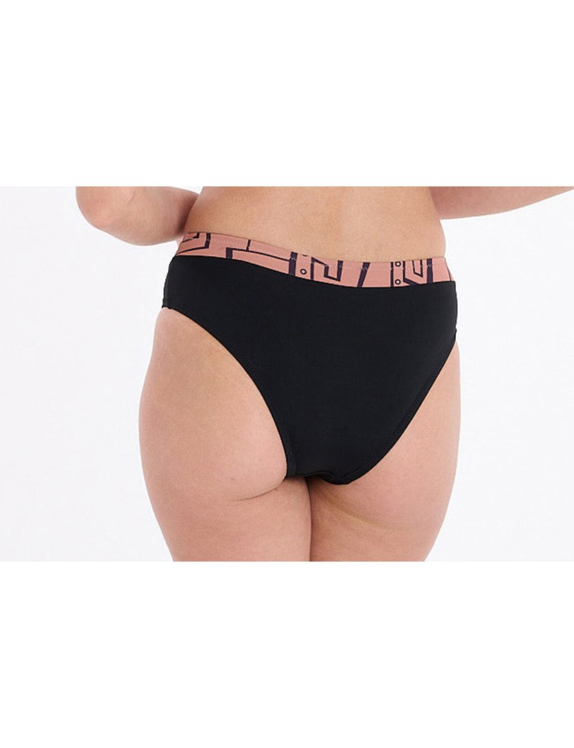 Cuecas Biquíni Braguita Paros Preto