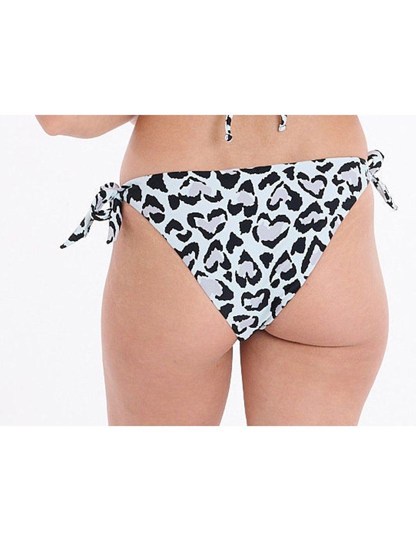 Cuecas Biquíni com Laços Hidra Cinzento