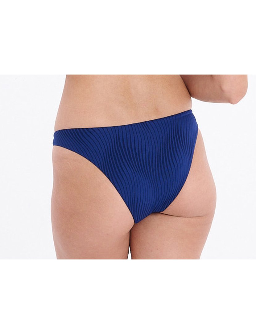 Cuecas Biquíni com Laços Palmos Azul