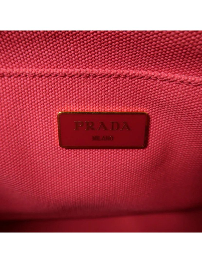 Carteira tecido Prada