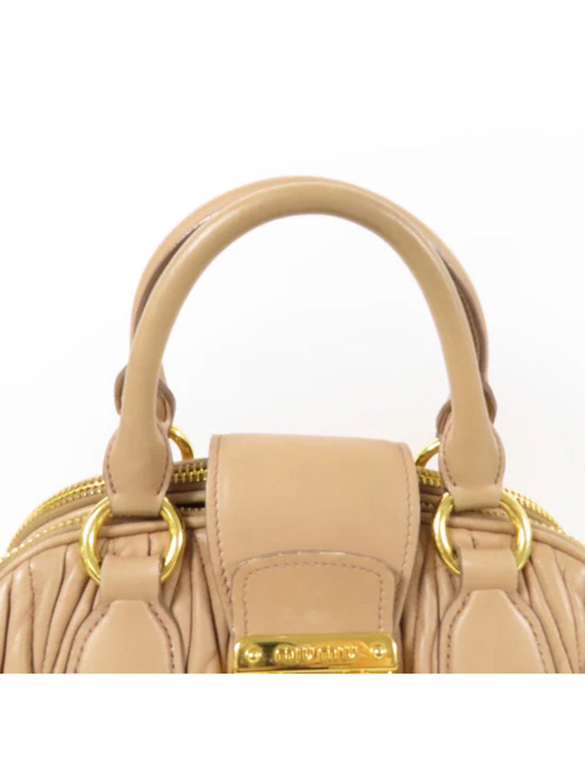 Carteira pele Miu Miu