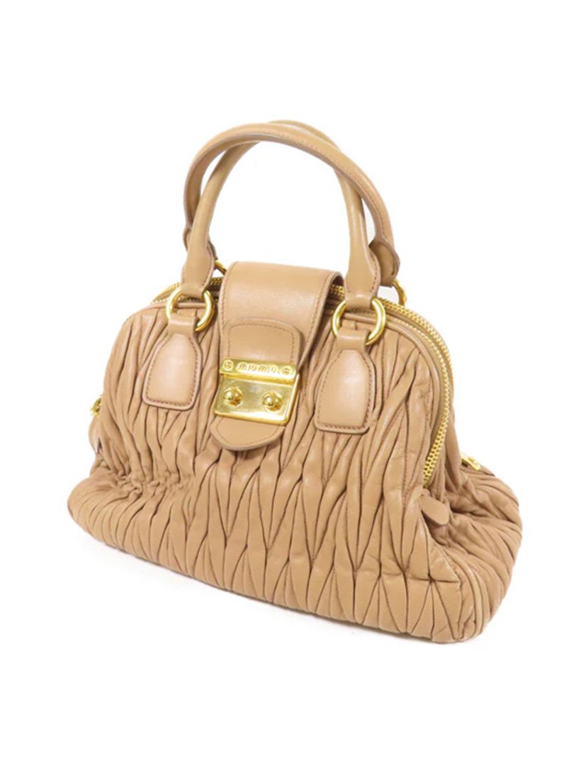 Carteira pele Miu Miu