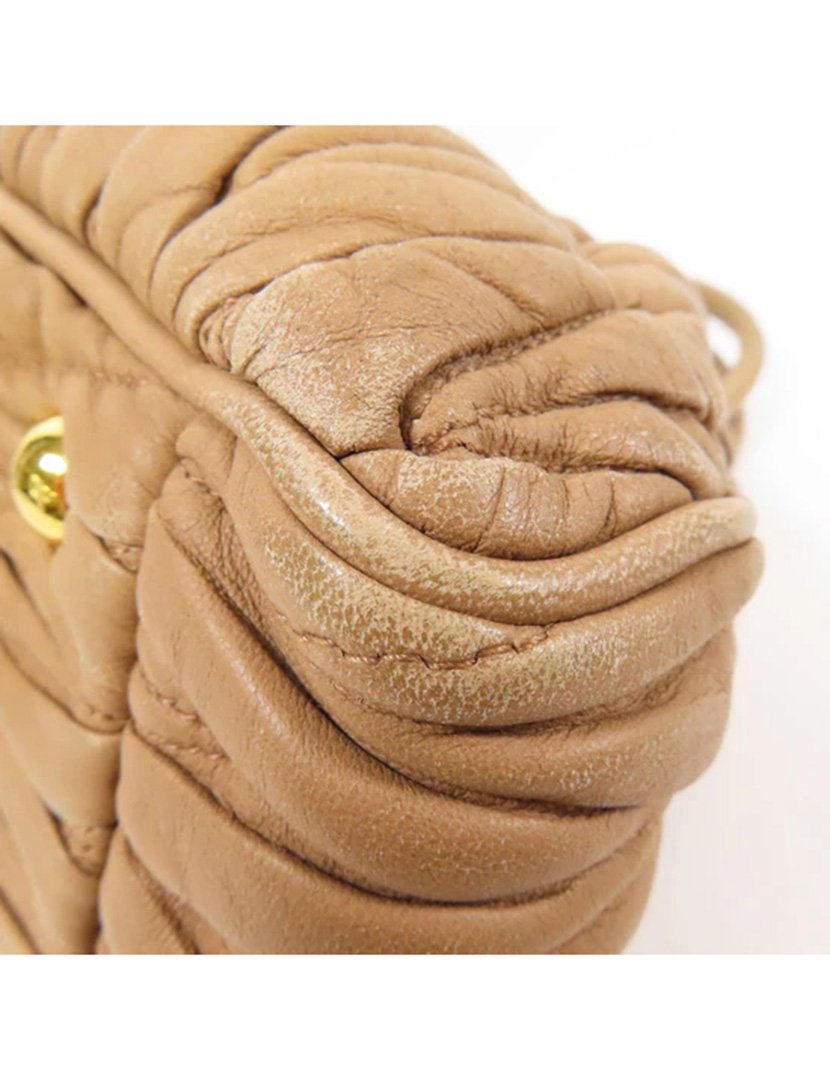 Carteira pele Miu Miu