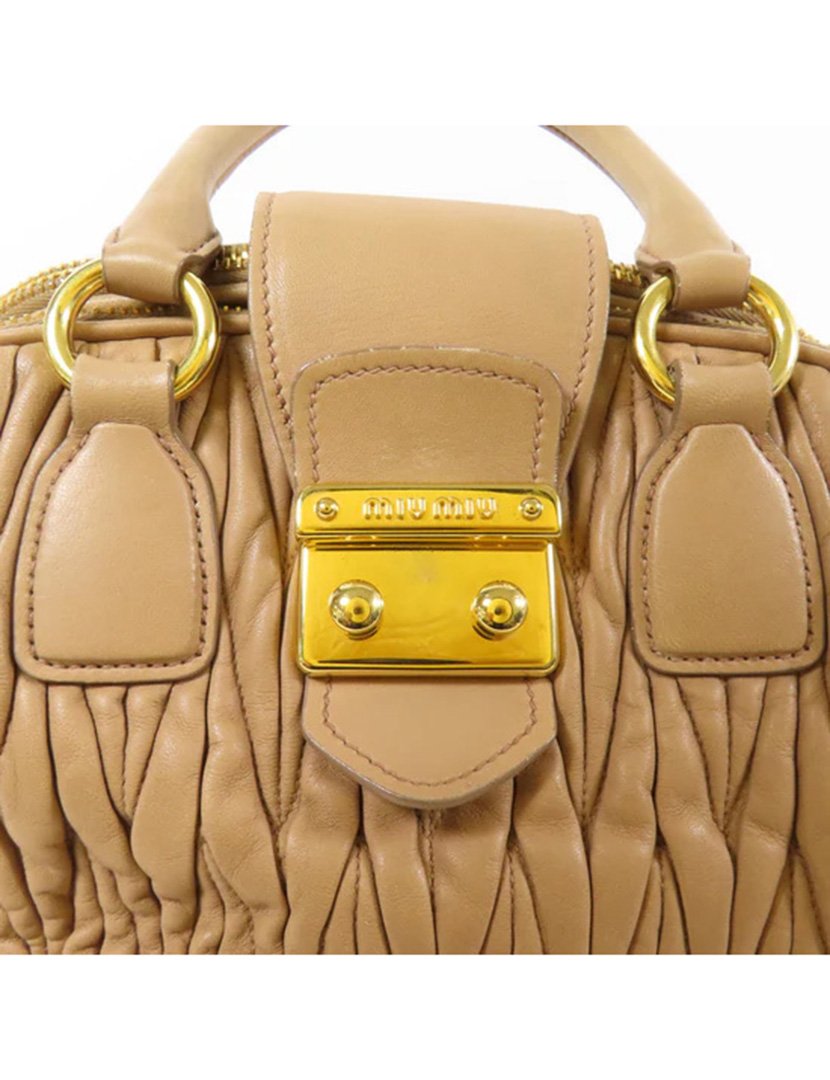 Carteira pele Miu Miu