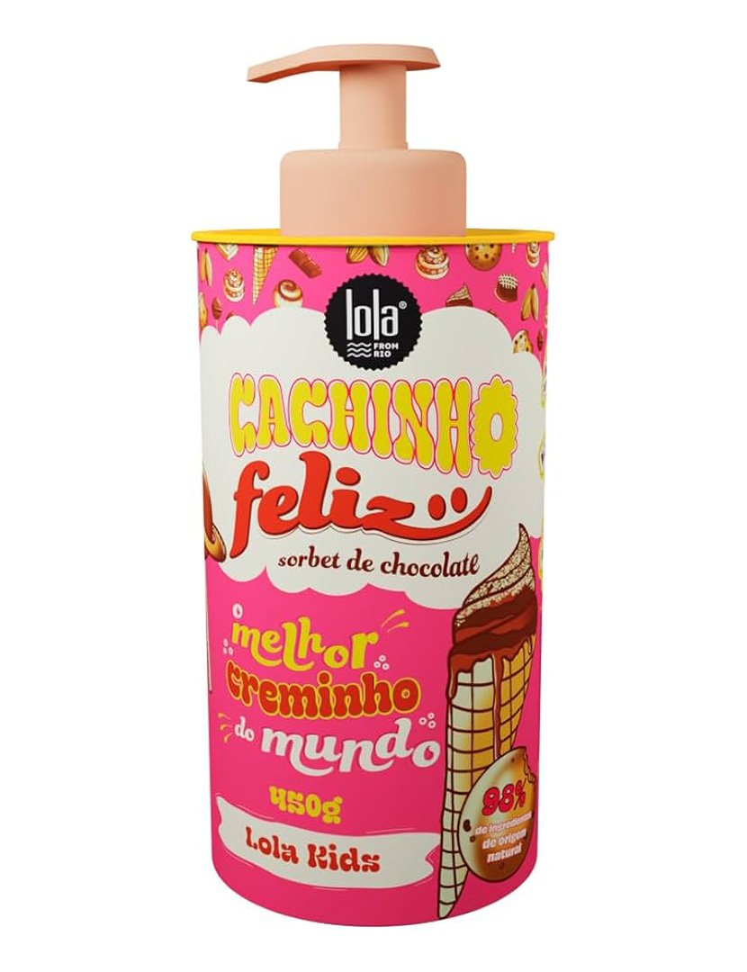Cachinho Feliz Chocolate Creme de Pentear