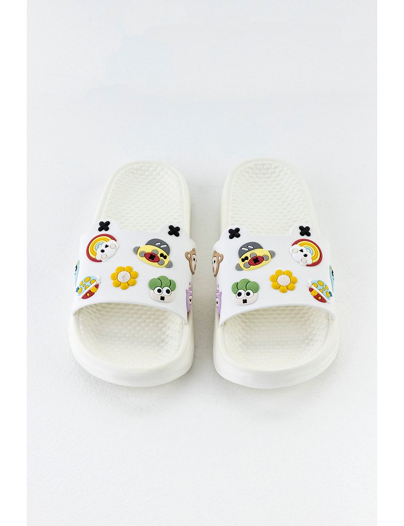 Chinelos de Borracha Senhora Branco