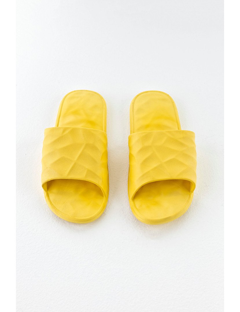 Chinelos de Borracha Senhora Amarelo