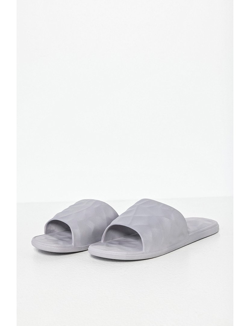 Chinelos de Borracha Senhora Cinza