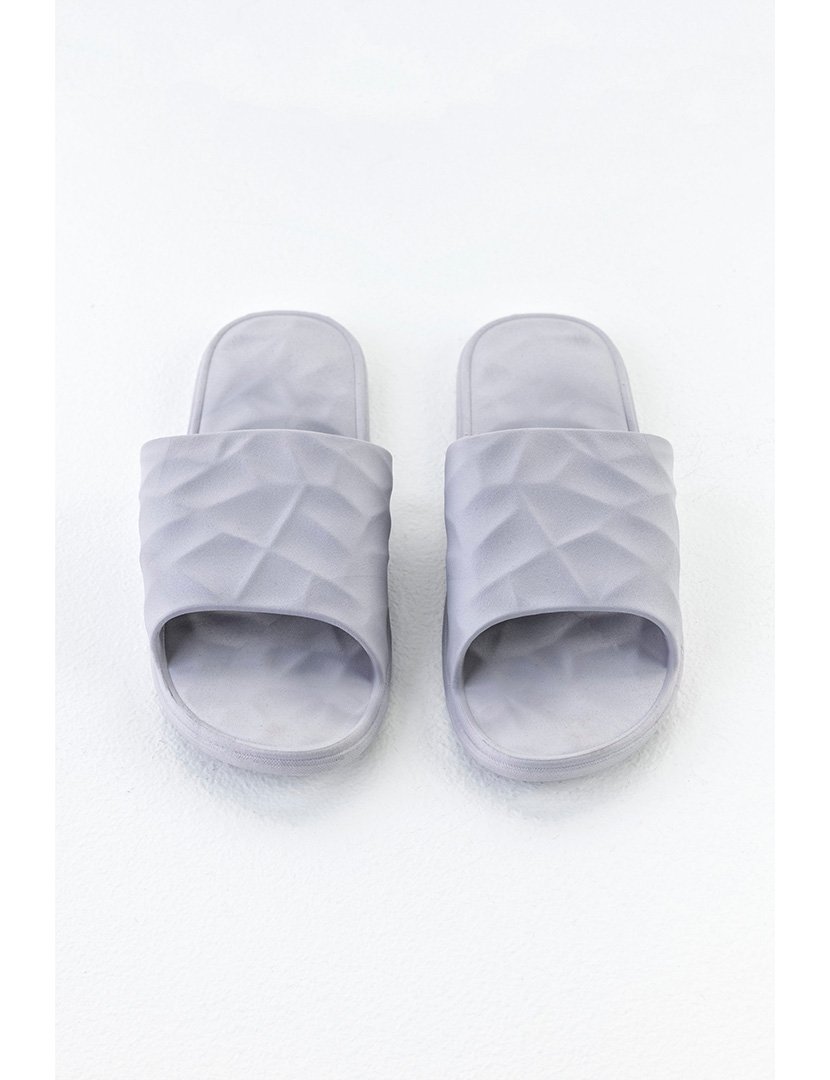 Chinelos de Borracha Senhora Cinza