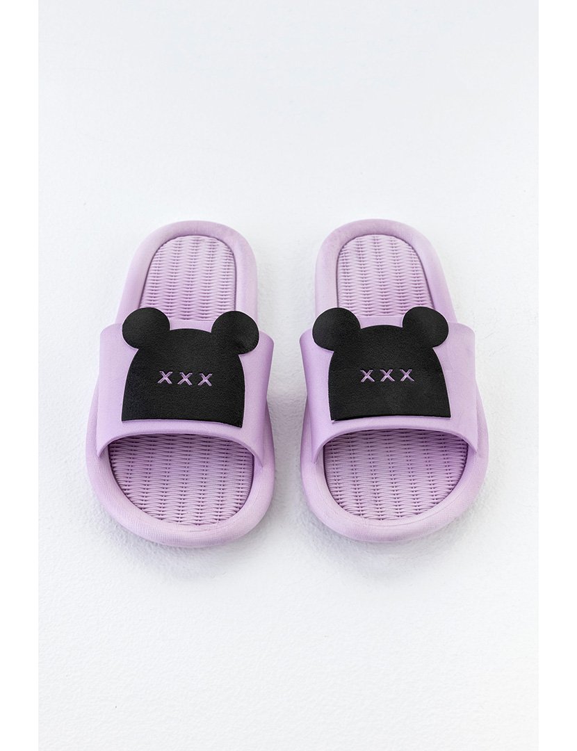 Chinelos de Borracha Senhora Roxo