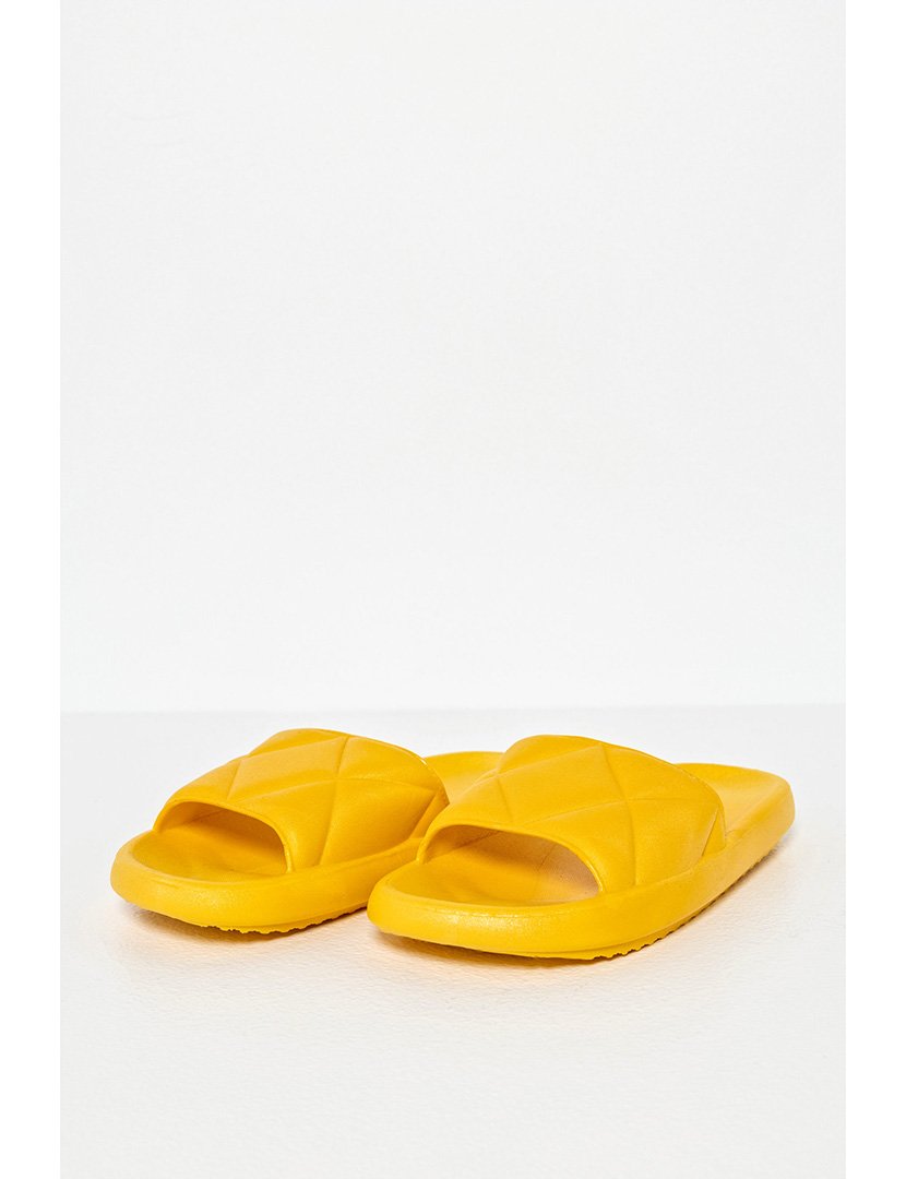 Chinelos de Borracha Senhora Amarelo