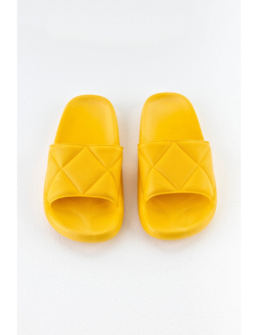 Chinelos de Borracha Senhora Amarelo