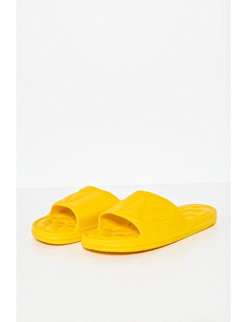 Chinelos de Borracha Senhora Amarelo