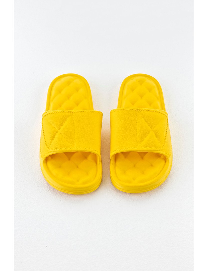 Chinelos de Borracha Senhora Amarelo