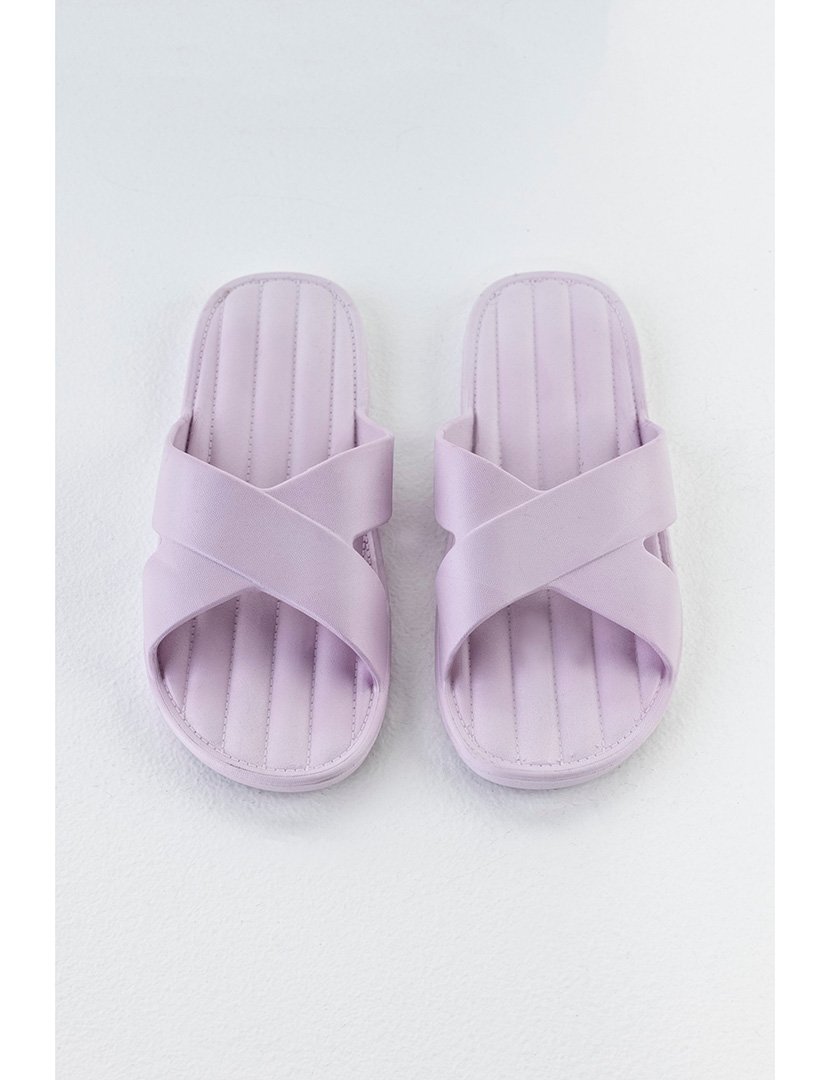 Chinelos de Borracha Senhora Roxo