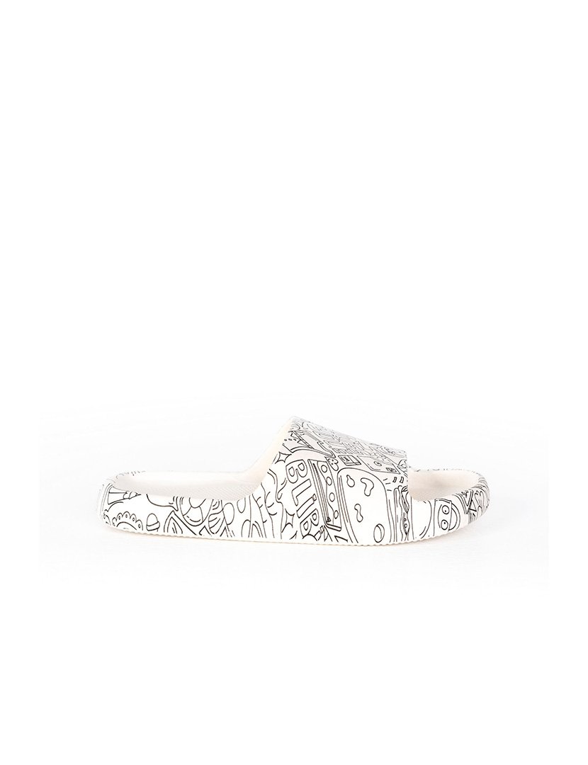 Chinelos de Borracha Senhora Branco