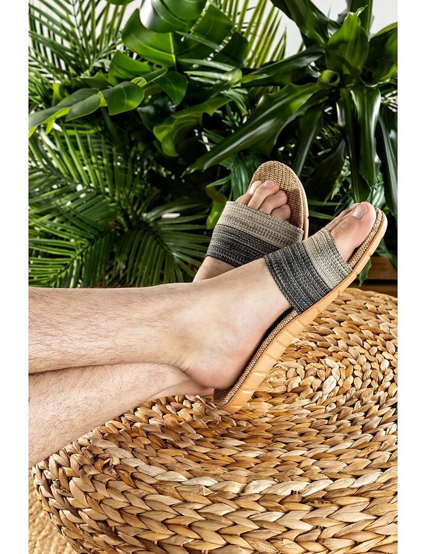 Chinelos Homem Cinza