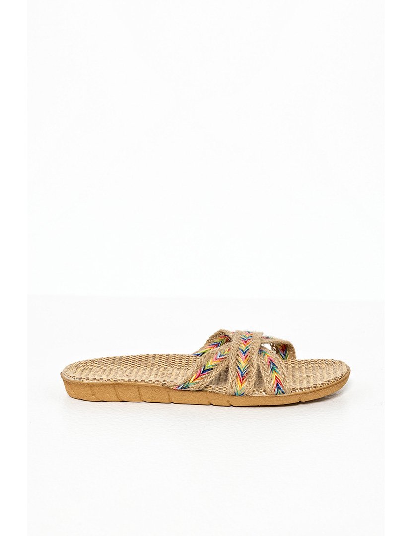 Chinelos Boho Senhora Multicolorido