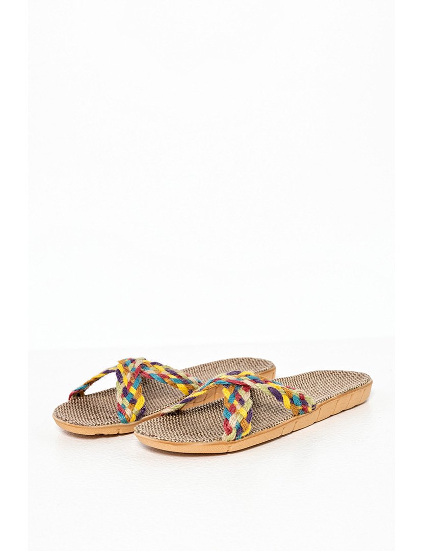Chinelos Boho Senhora Multicolorido