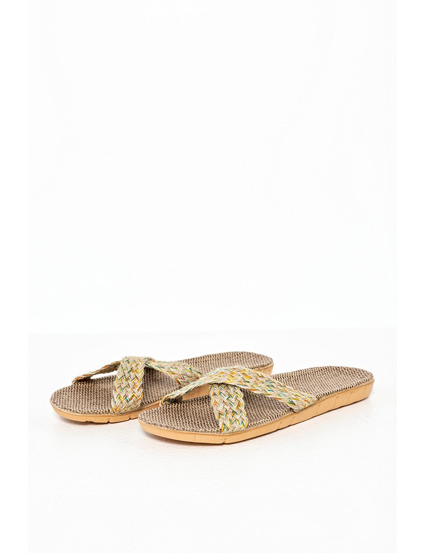 Chinelos Boho Senhora Multicolorido