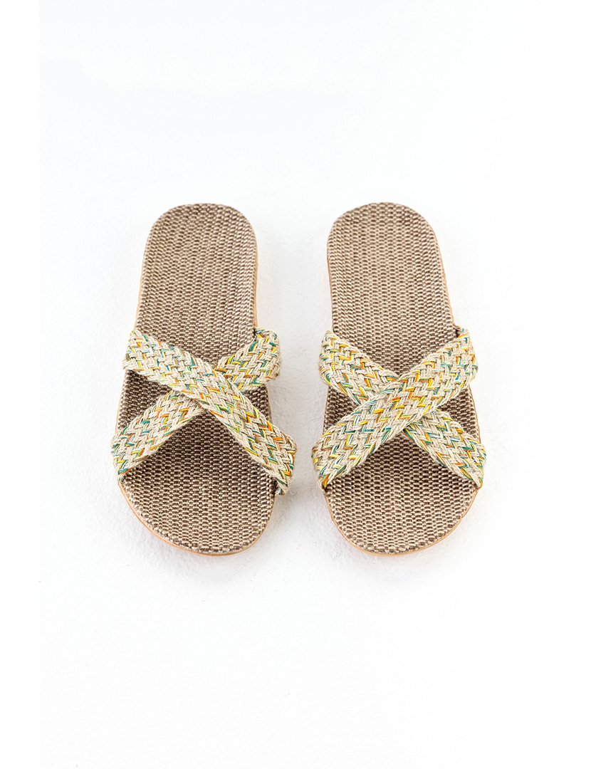 Chinelos Boho Senhora Multicolorido