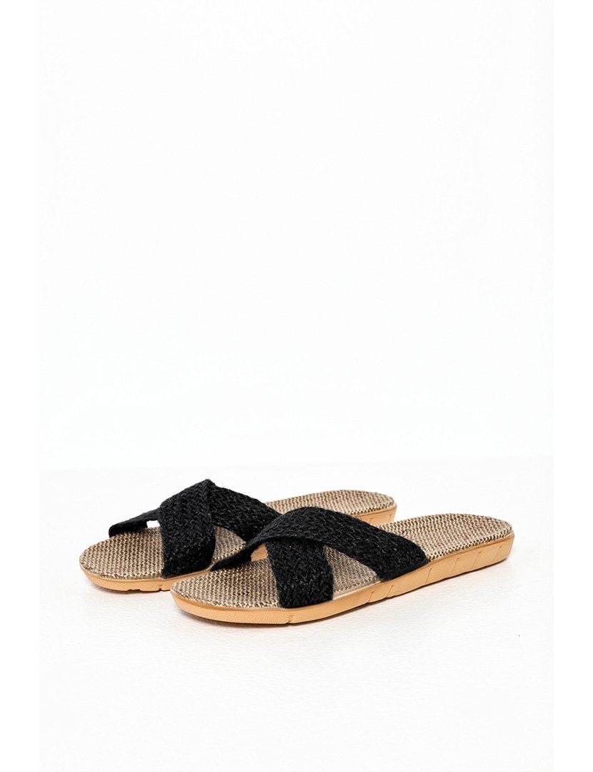 Chinelos Boho Senhora Preto