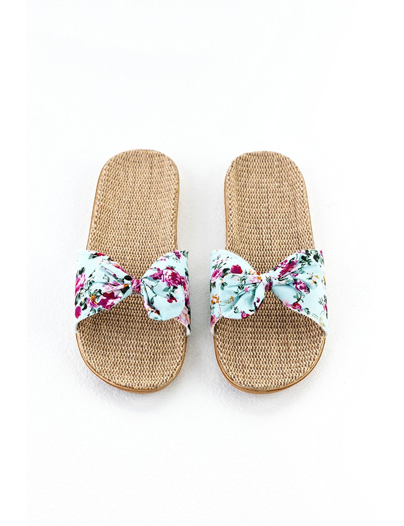 Chinelos Senhora Azul Claro