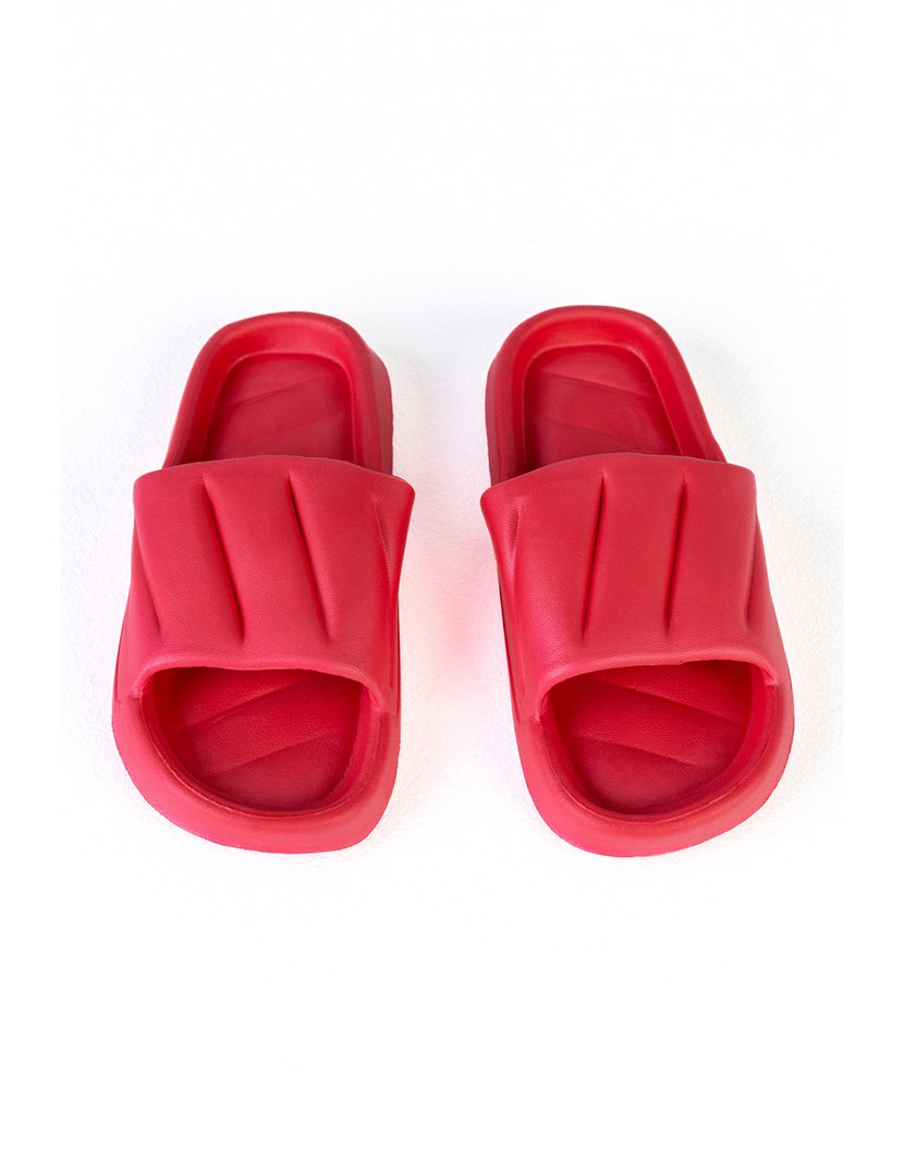 Chinelos de Borracha Senhora Vermelho