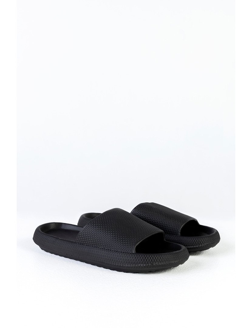Chinelos de Borracha Homem Preto