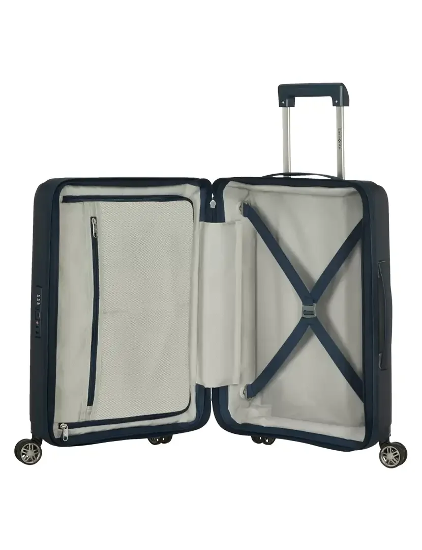 Mala de Cabine Hi-Fi Expansível Azul