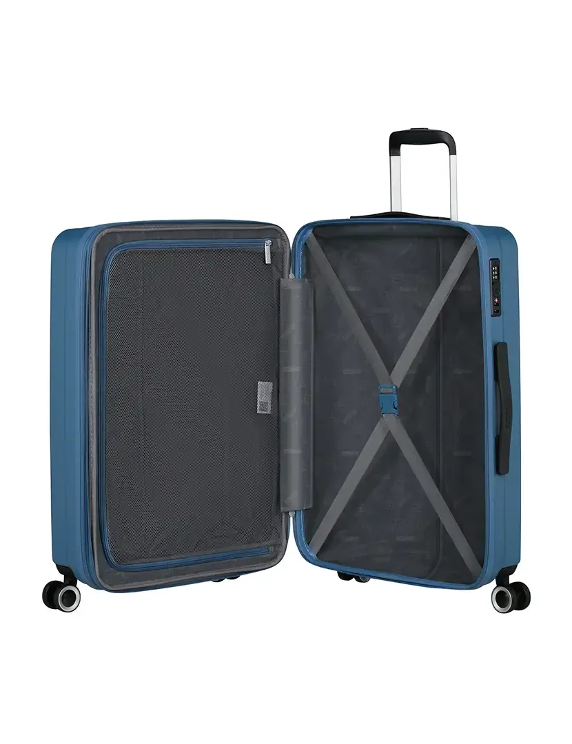 Mala de Viagem Média Aerojoy Azul-Coroa