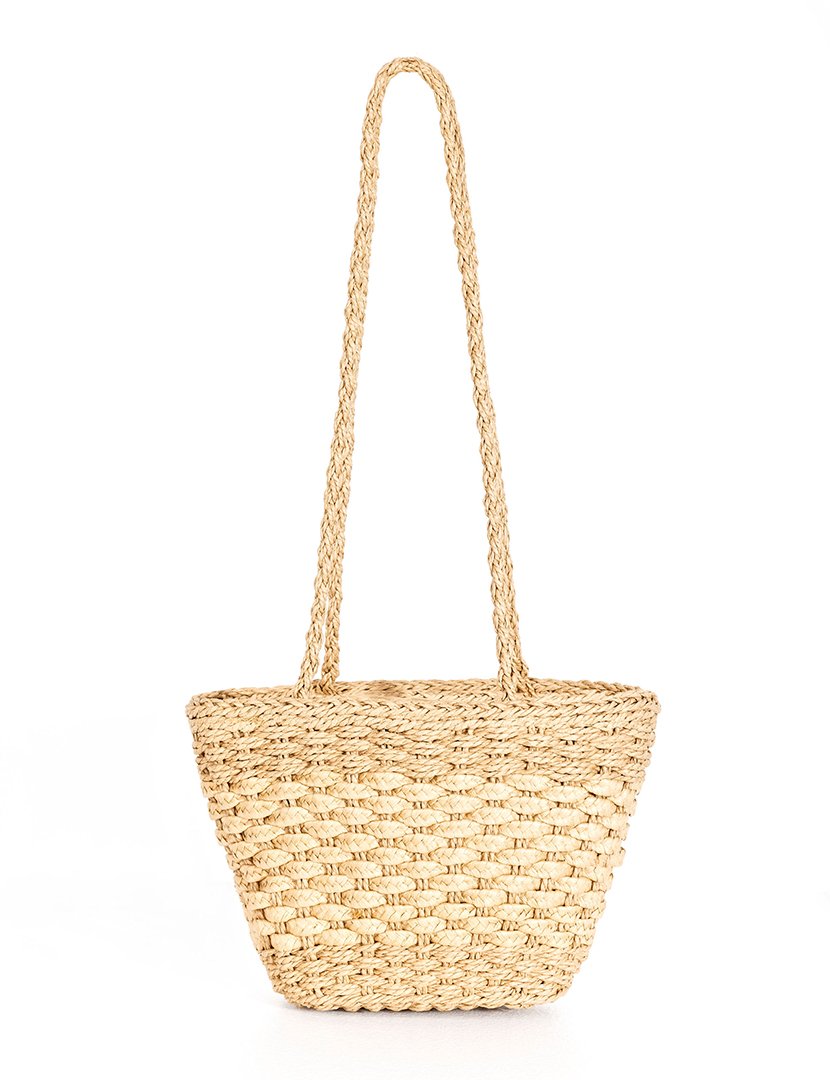 Mala de palha castanha