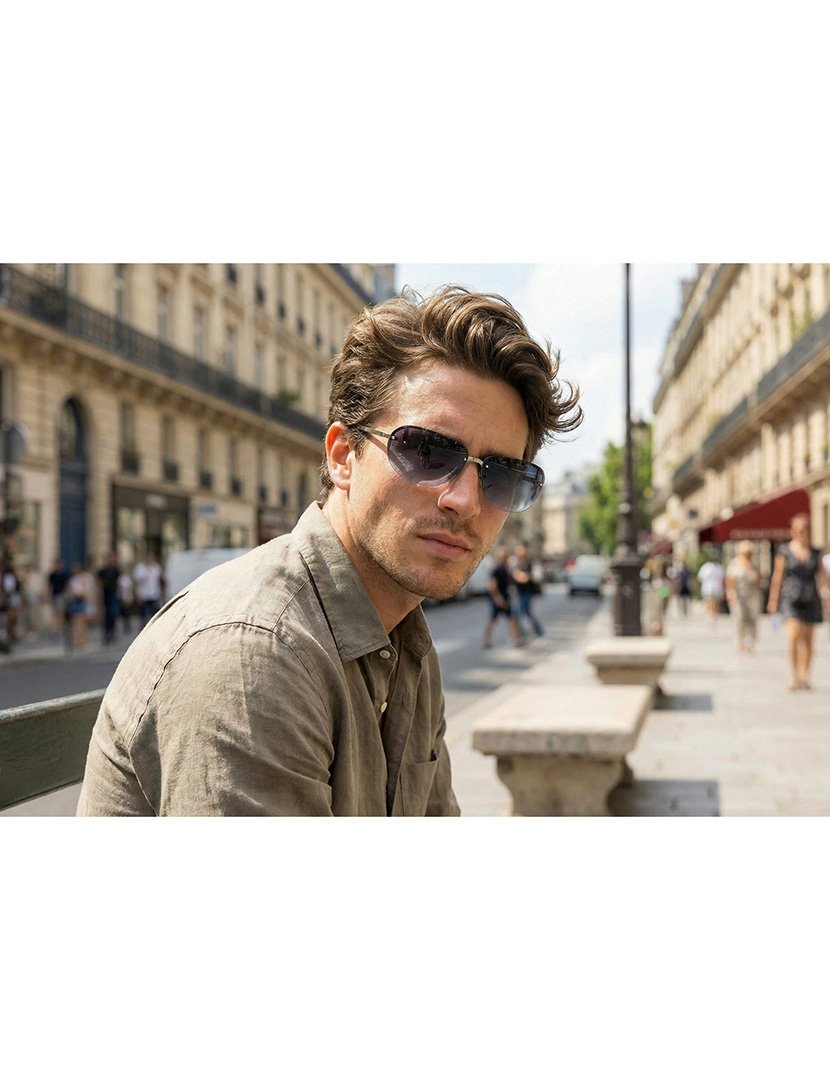 Óculos de Sol em degradê