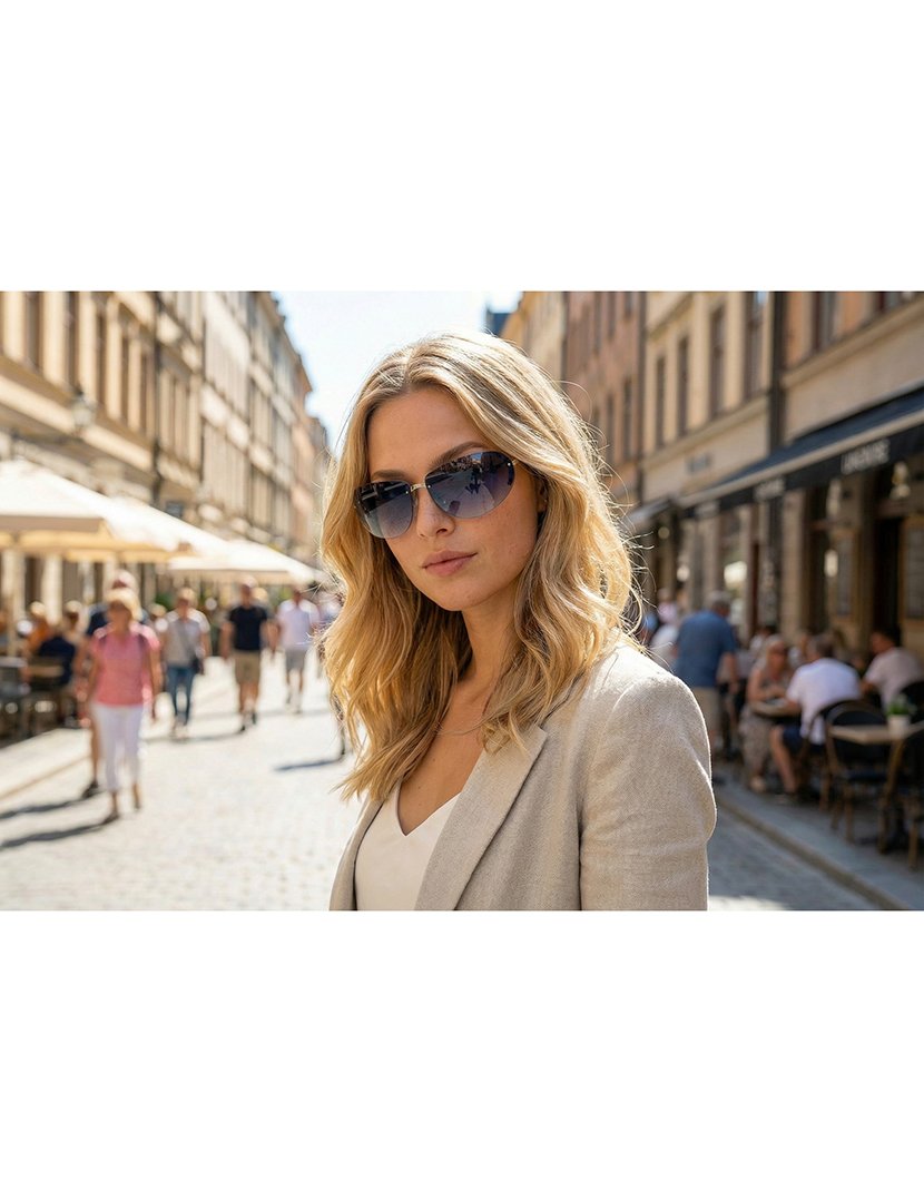 Óculos de Sol em degradê