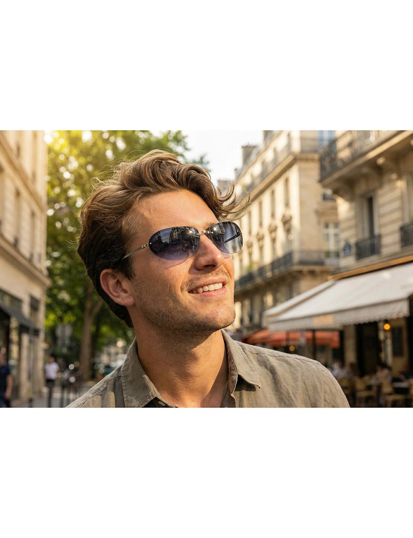 Óculos de Sol em degradê