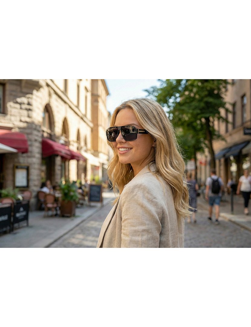 Óculos de Sol Polarizados Cinzentos