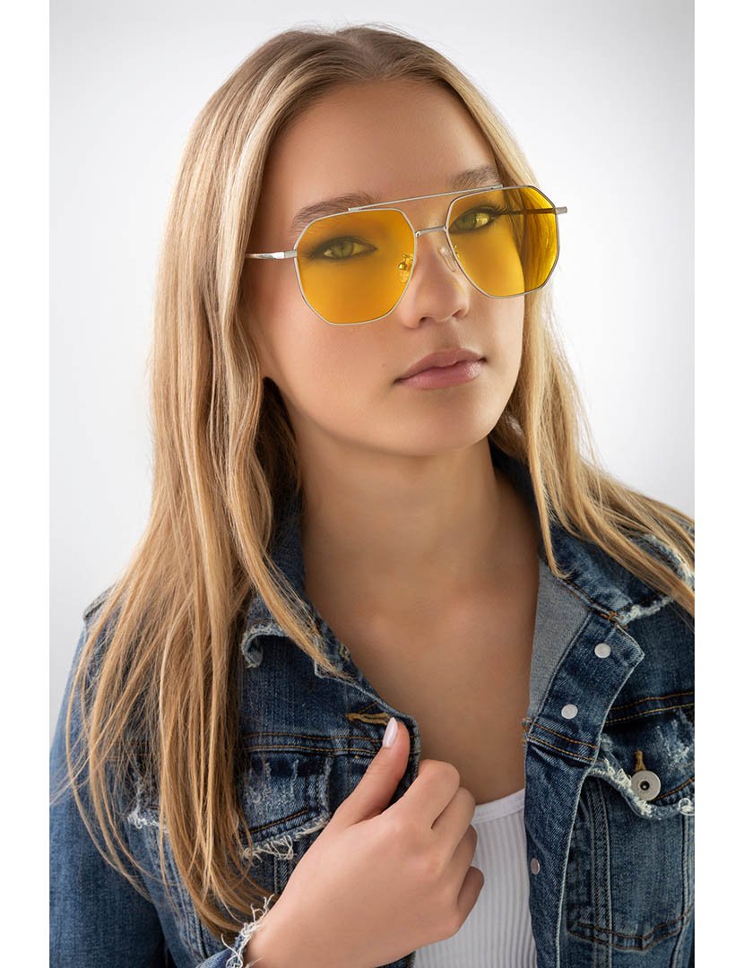 Óculos de Sol Polarizados Amarelos