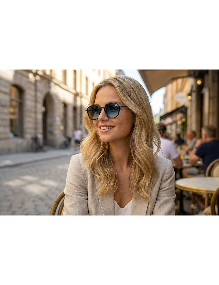 Óculos de Sol em degradê