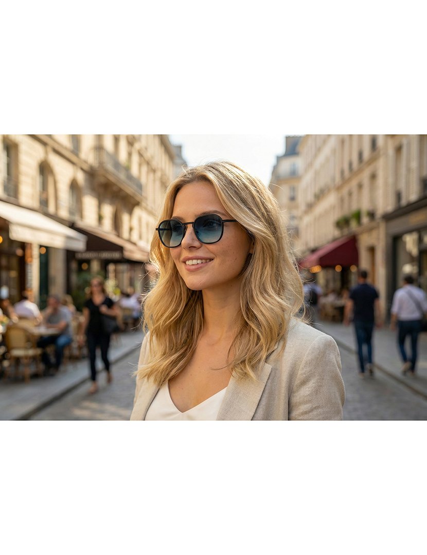 Óculos de Sol em degradê