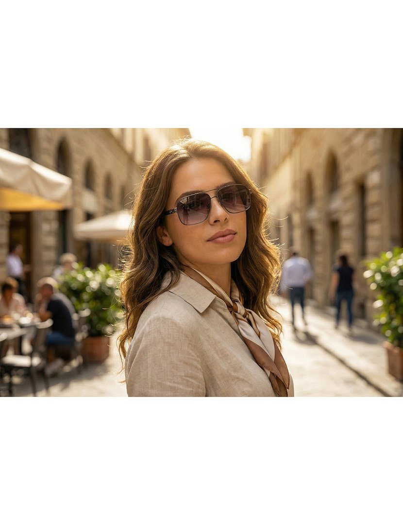 Óculos de Sol em degradê