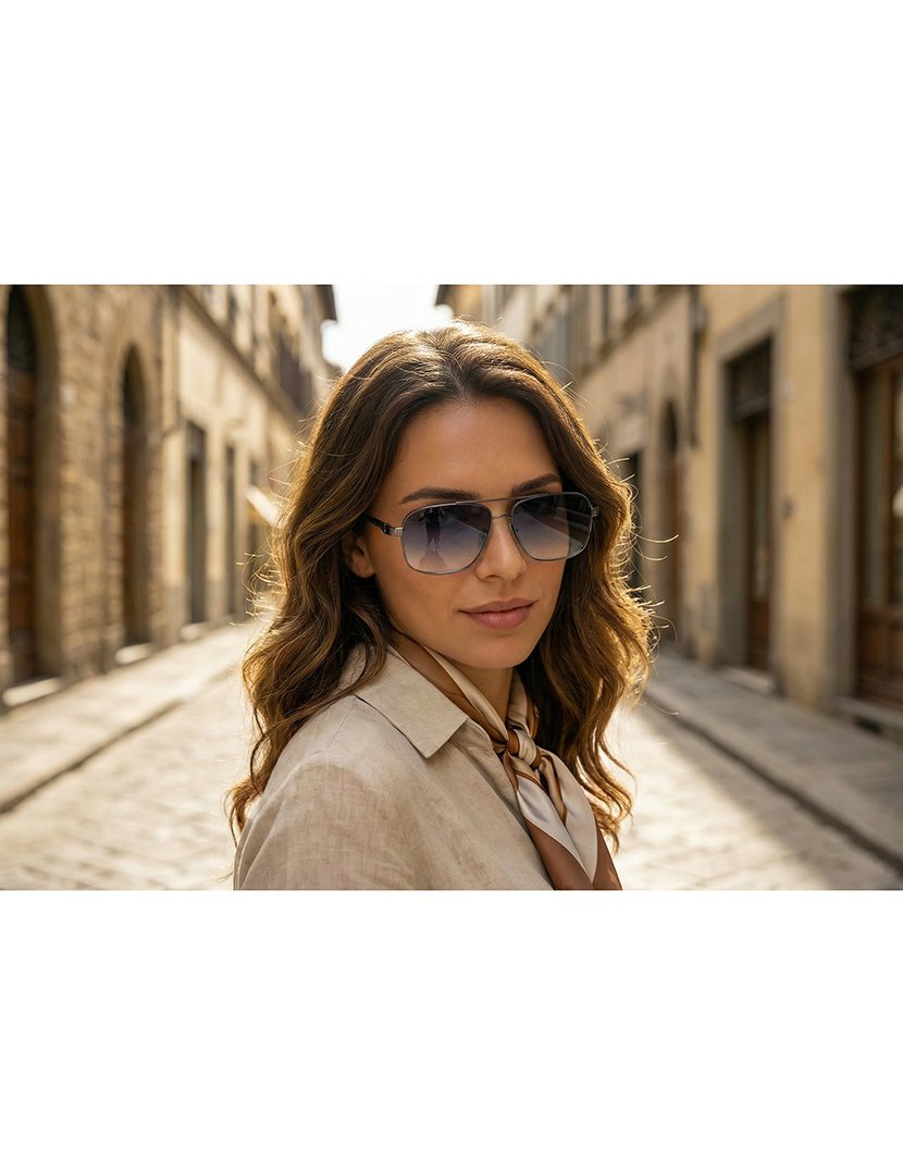 Óculos de Sol em degradê