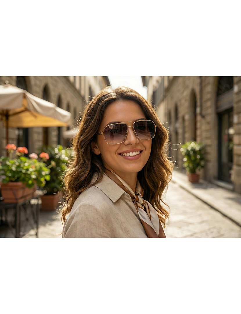 Óculos de Sol em degradê