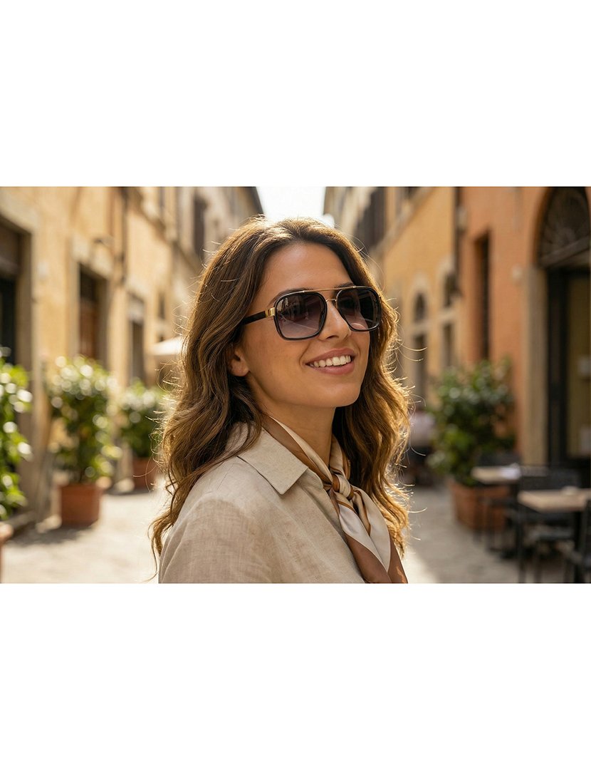 Óculos de Sol em degradê