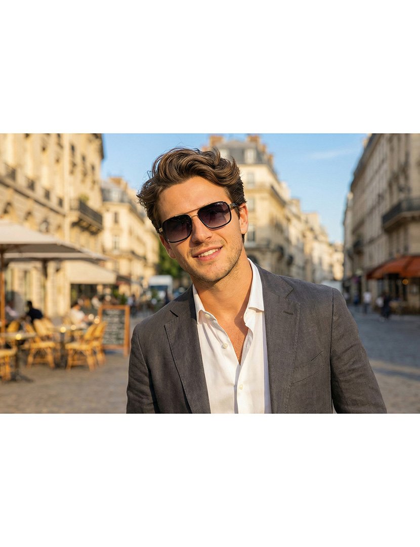 Óculos de Sol em degradê